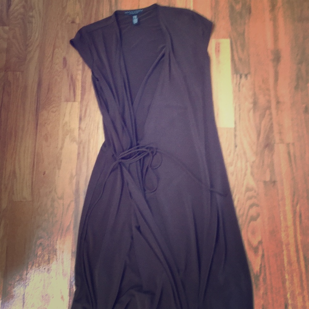 Apostrophe brown dress